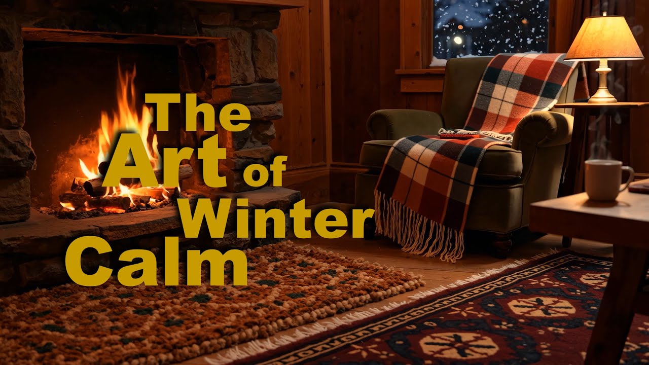 Magic of the Hearth: Relaxing Melodies for a Quiet Winter Night ✨🔥