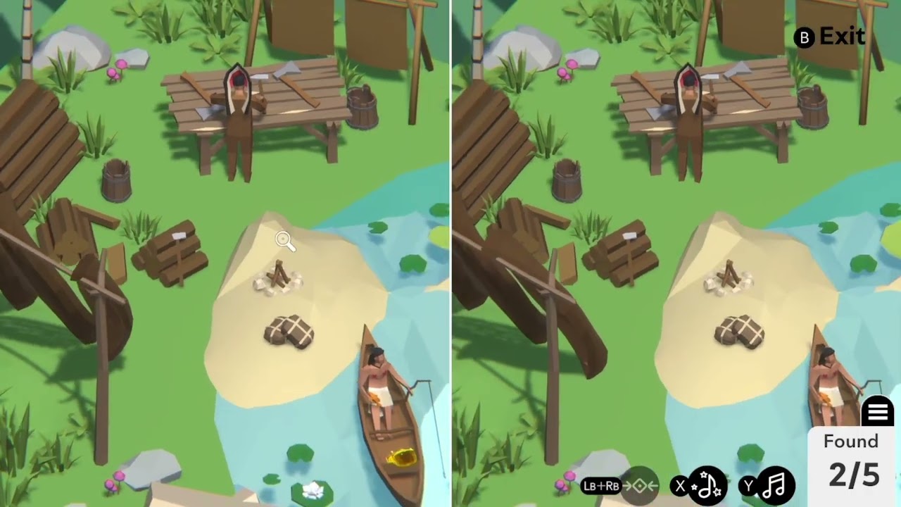 Gameplay footage of tiny deluxe