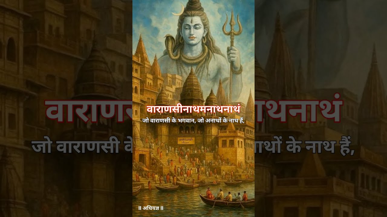 Sanand Manand Vane Vasantam Kashi Vishwanath Shiv Mantra MahadevStatus Bolenath Mahakal