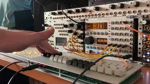 Monome Norns er301 Fugue Machine patch