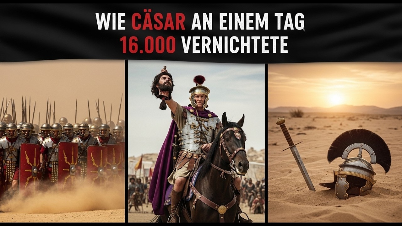 Als Julius Caesars 1000 Mann 16.000 Krieger an nur einem Tag vernichteten – Schlacht von Ruspina