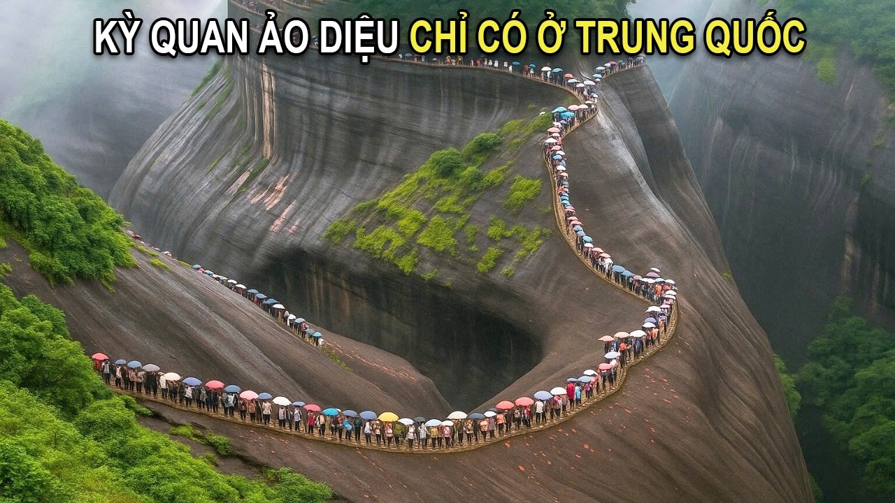 20 Kỳ Quan Bí Ẩn Nhất Ở Trung Quốc Khiến Cả Người Bản Xứ Cũng Phải Sốc Khi Phát Hiện #2 | T - TOP5