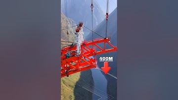 China’s 520M Guniuhe MEGA Arch Bridge Rising Over a 400m Canyon | 2025 Update #Shorts