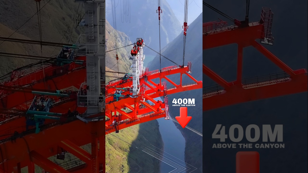 China’s 520M Guniuhe MEGA Arch Bridge Rising Over a 400m Canyon | 2025 Update 