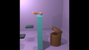 SQUIRREL HOP ANIMATION || AGU5 || BLENDER || Denisha N.