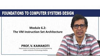Module 6.2: The VM Instruction Set Architecture