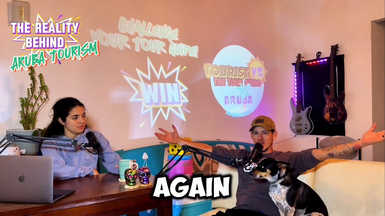 Aruba Downtown Stories. Episode 6. Aruba Tourist and The Tour Guide.