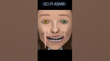 ASMR (animation) Robot transformation into pretty woman #shorts #asmr  #asmranimation #uncanny