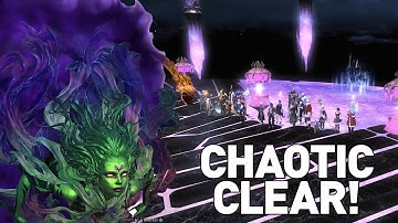 FFXIV - Cloud of Darkness (Chaotic) First Clear [NEW DIFFICULTY ALLIANCE RAID]