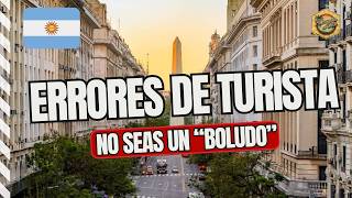 🔝 10 errores que cometen los turistas en Argentina 🇦🇷 (y cómo evitarlos)