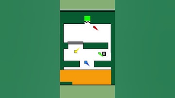 🟥🟩🟦🟨 4 Cubes, 1 Winner! Who Will Survive the Race?! 🏁💥 #funny #satisfying #uk #unity #gaming