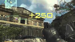 Throwing knife magic trick at MW3