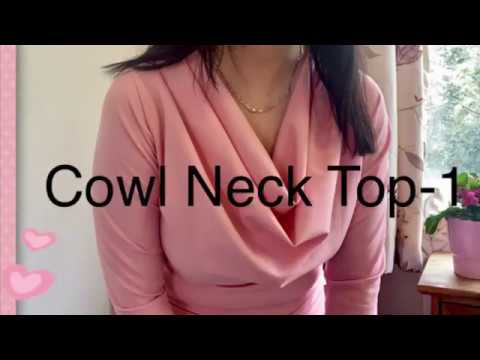 Video: How To Cut A Cowl Collar