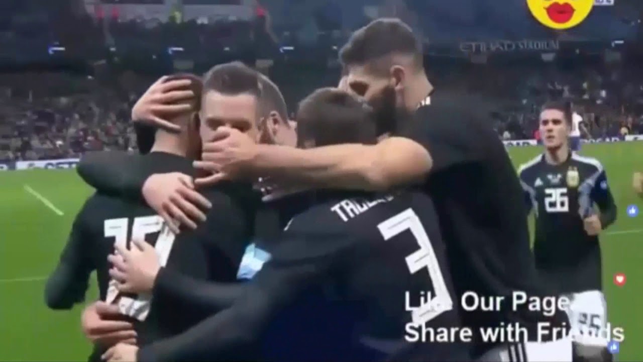 Argentina vs Italy Friendly Match 2018 Clips