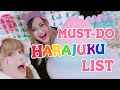 MUST-DO THINGS IN HARAJUKU | THE ULTIMATE BUCKET LIST | with Sharla and Cathy Cat