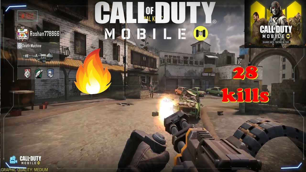 28 Kill Cod 28 KILLS 💥. CALL OF DUTY MOBILE- RANDOM- PART 5 . - YouTube