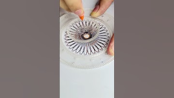 Creative Spirograph Patterns: Art That Calms and Inspires! #relaxing #asmr #spirograph #art #shorts