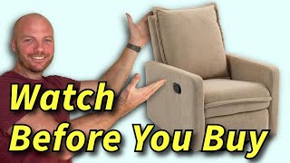 Perfect Chair for Nursing, Fachmaih Swivel Glider