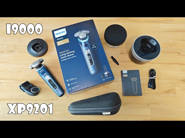 Philips i9000 Prestige Beard Shaver XP9201/33 - Unboxing and Short