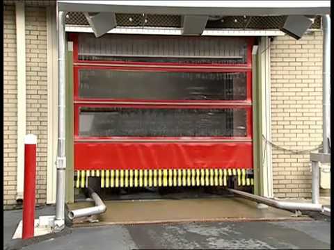 Wynd Star Model Mt Vinyl Roll Up Car Wash Door Youtube