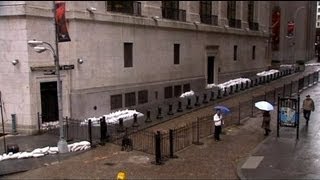 Storm Sandy causes historic Wall Street closure