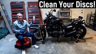How to Clean Motorcycle Brake Discs