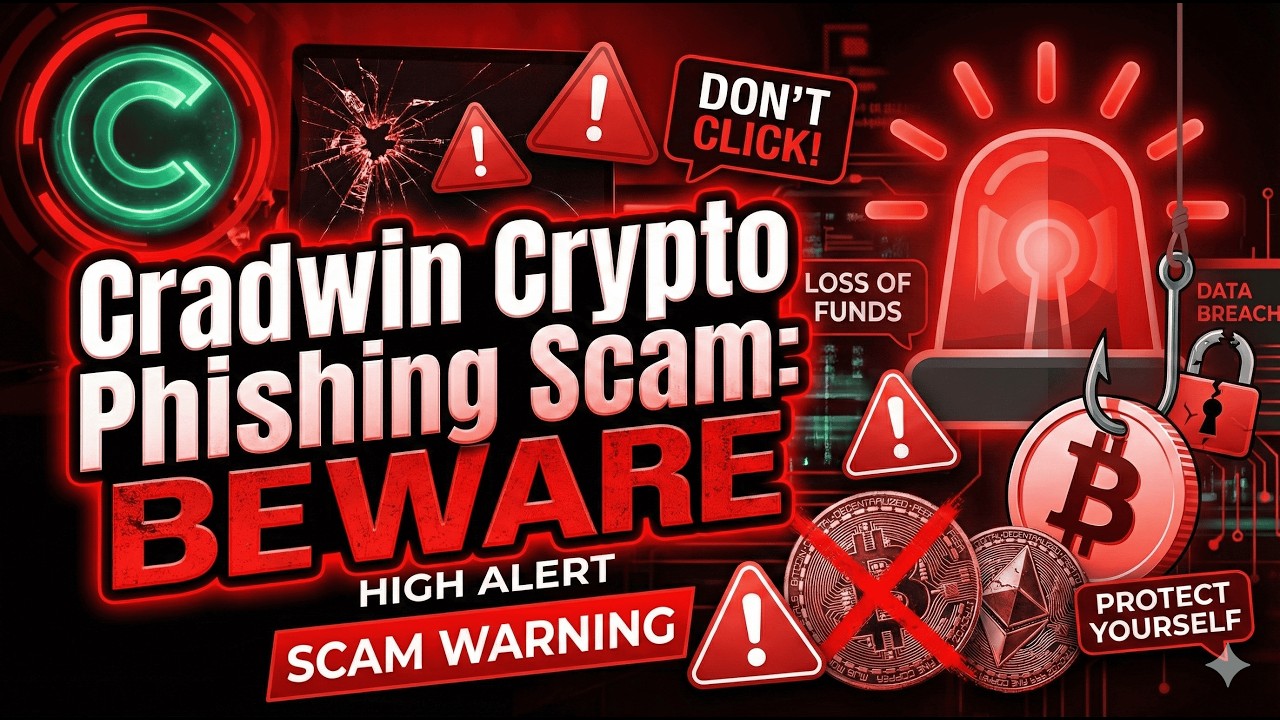 🚨🚨Cradwin Crypto Scam Explained | How Scammers Steal Your Tokens