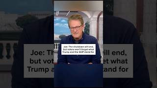 Joe: The shutdown will end, but voters won’t forget what Trump and the GOP stand for