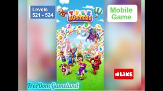 Tile Busters- Casual mobile game - levels 521-524 screenshot 4
