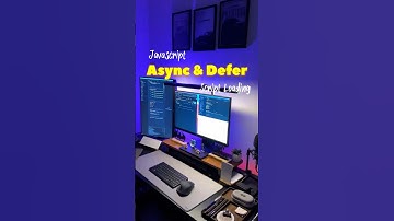 Async vs Defer in JS Explained in 30 Secs ⚡