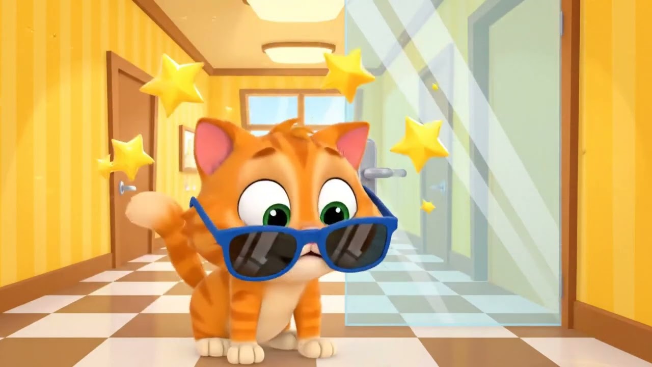 Cat Presents Ridiculous Business Meeting