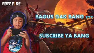 SATRIA BUDI | BUDI01 GAMING | FREE FIRE INDONESIA | INTRO PERTAMA MAIN YOUTUBE | BANTU SUBCRIBE BANG