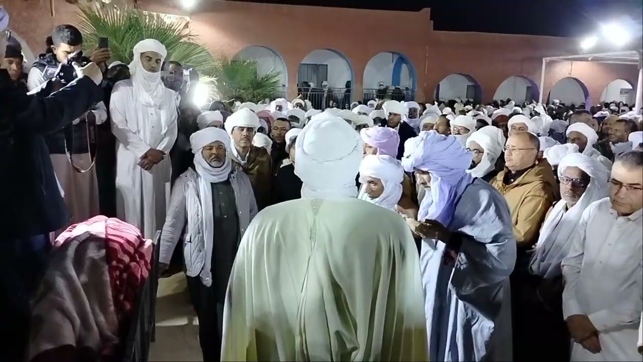 فيديو من تشييع جنازة المرحوم العلوي سيدي محمد بن مولاي السعيد، المعروف والمشهور بحمو أبا سعيد،  أولف