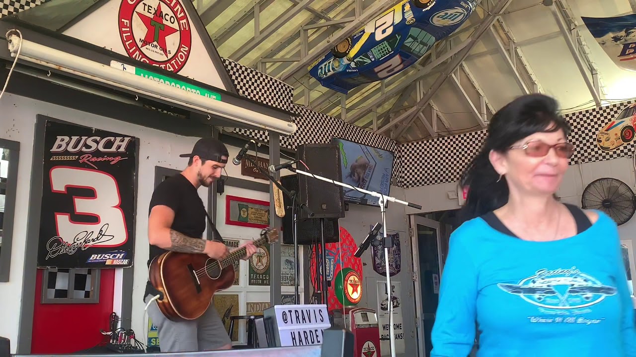 @TravisHarden at Racing’s North Turn Restaurant