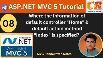 ASP.NET MVC Tutorial 08: Understanding Default Controller 