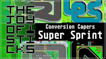 Super Sprint - Conversion Capers - Atari ST, C64, ZX Spectrum, Amstrad CPC, NES