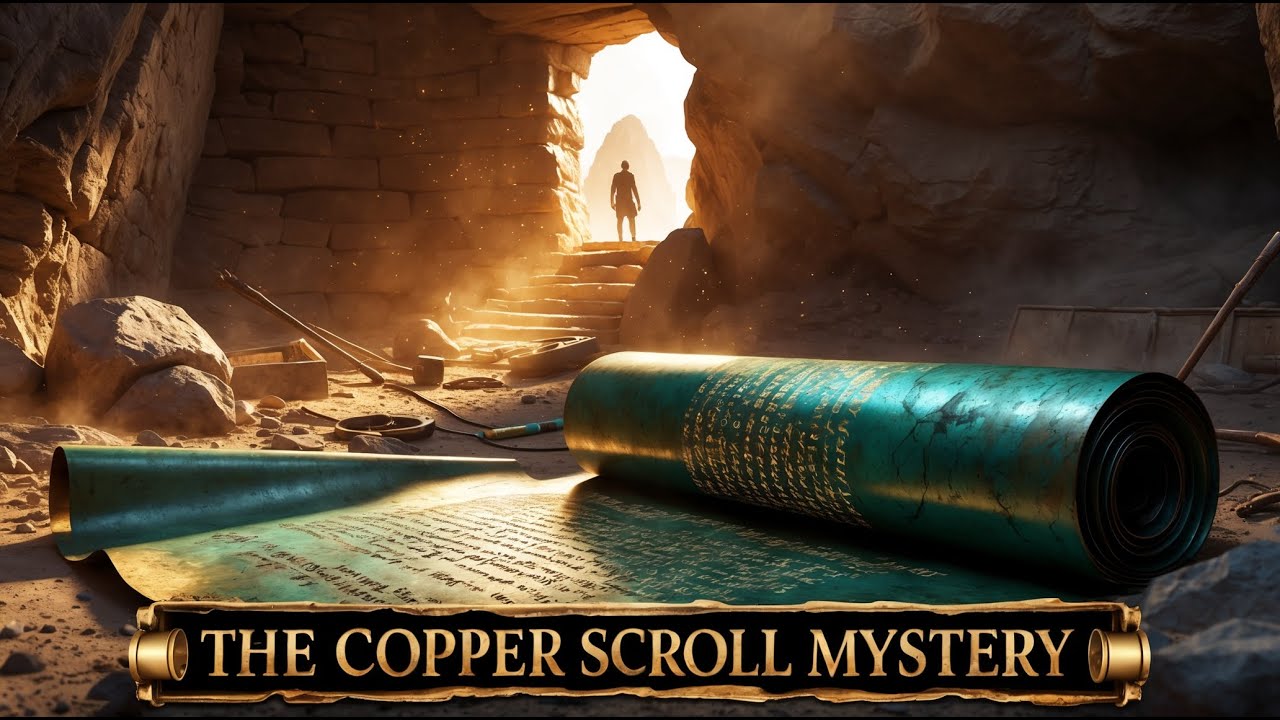 Copper Dead Sea Scroll: Biblical Treasure Map Decoded? - YouTube