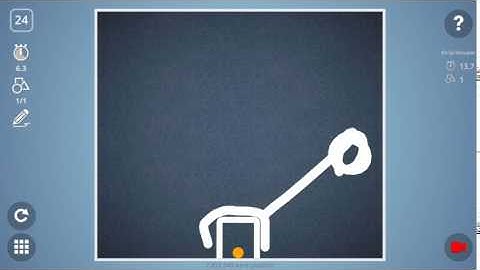 Check out how I solved level 24 in Brain It On! #BrainItOn