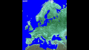 NDVI Time series over Europe 1999 - 2022