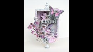 Mixed Media project- Altered Art- Mist and Art Stones