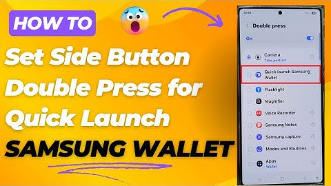 💳 How to Set Side Button Double Press for Quick Launch SAMSUNG WALLET on Galaxy S25/S25+/Ultra 📱