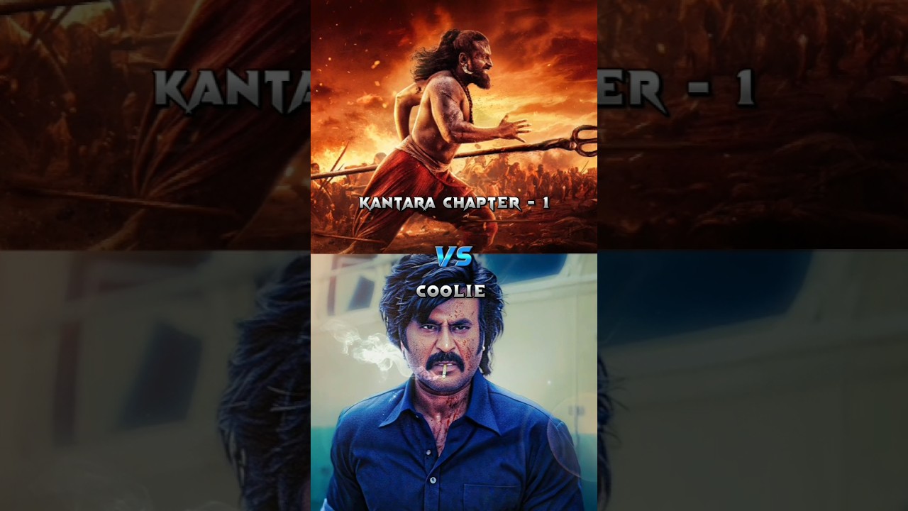 Kantara Chapter 1 Movie 📈 V/S Coolie Movie 😎 1st - 3rd Week Total Box Office Collection 🤑 