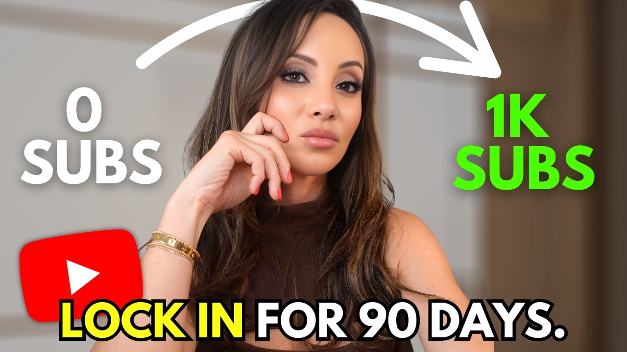 My plan to grow this brand new YouTube channel in 90 days