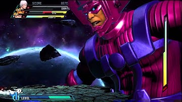 Marvel Vs Capcom 3 | Beating Galactus | Very Hard