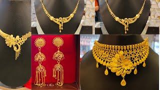 Full Latest Gold Necklace & Jhumka Designs 2025 | Traditional & Modern Gold Jewelry | #goldjewelry Update