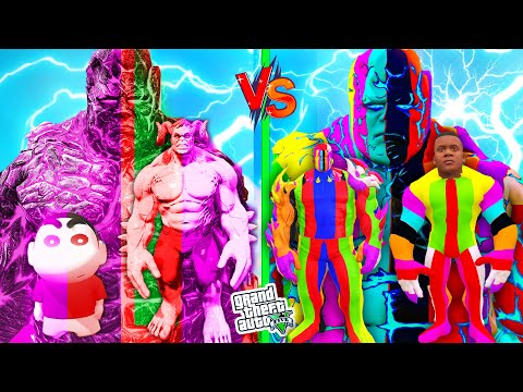 Growing Smallest All Father Hulk & God Hulk Into BIGGEST All Father Hulk & God Father Hulk in GTA 5