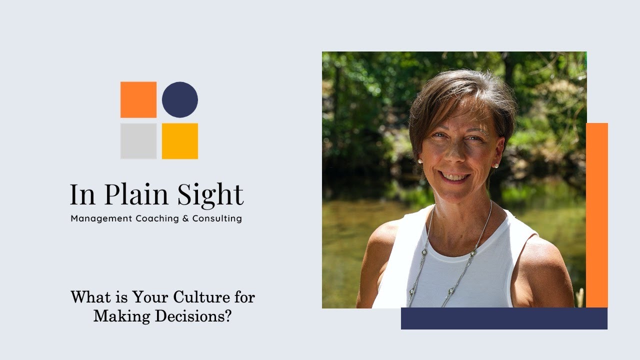 Building a Culture of Decision Making