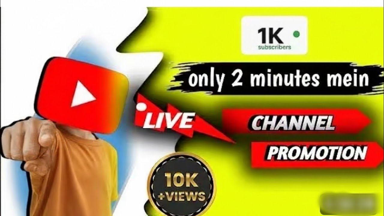 Subscriber 2 Minute 1000 SUBSCRIBE Live Channel Checking 1K