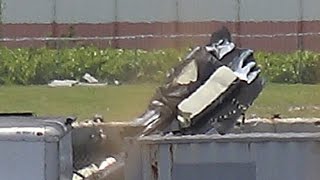 SpaceX - Booster Remains In Port - Eutelsat-ABS - 06-19-2016