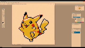 Pikachu: From Pixels To Paint, Stencil Tutorial Part 1